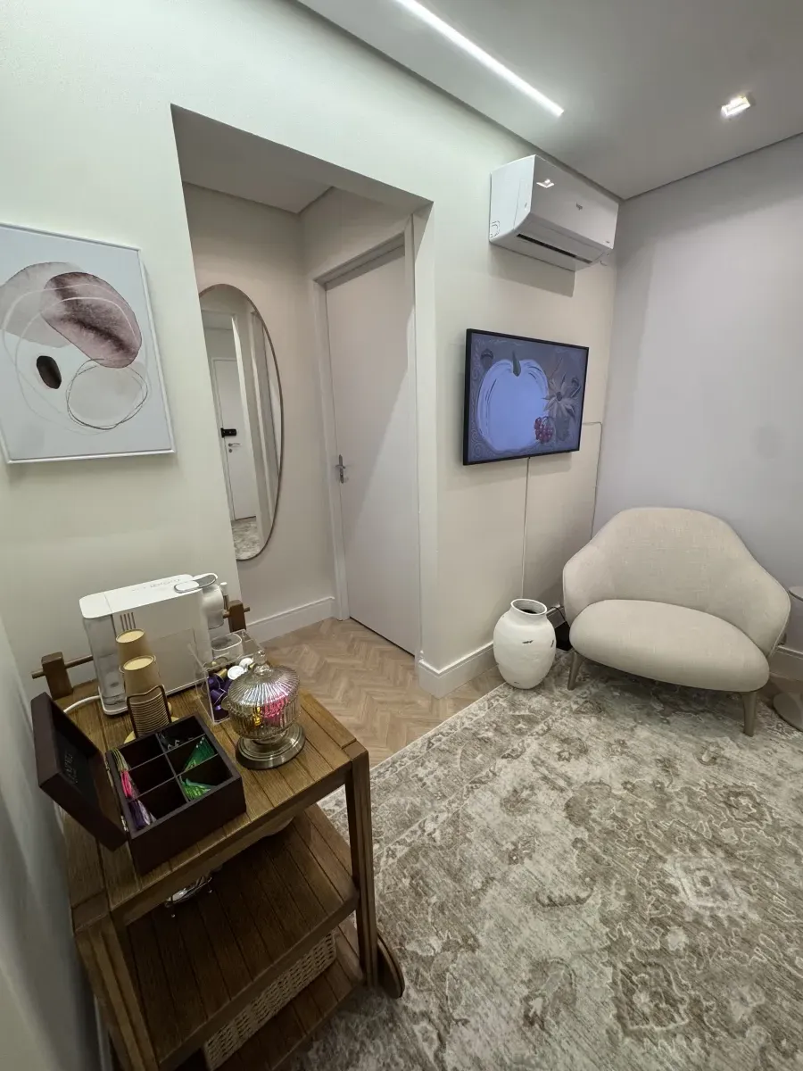 Recepção e sala de espera