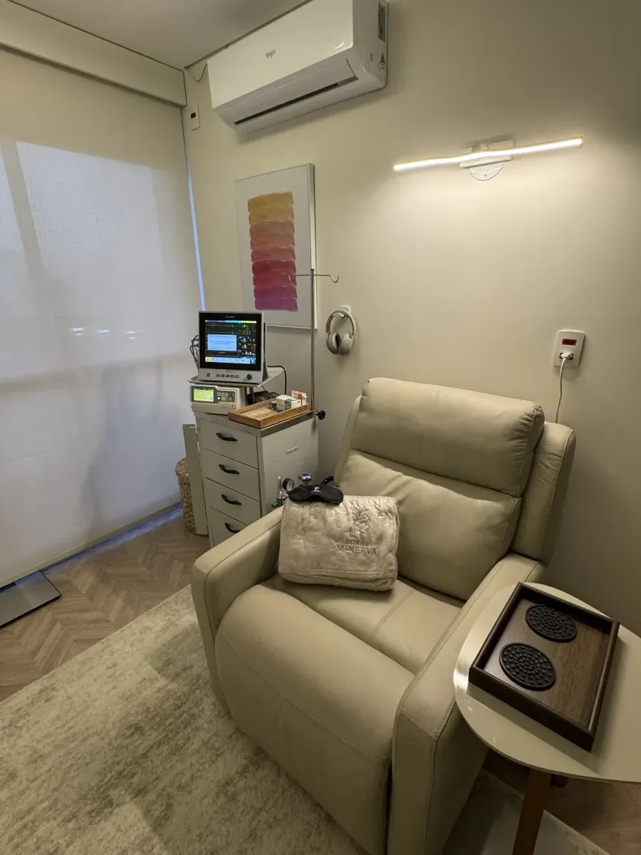Sala de infusão de cetamina