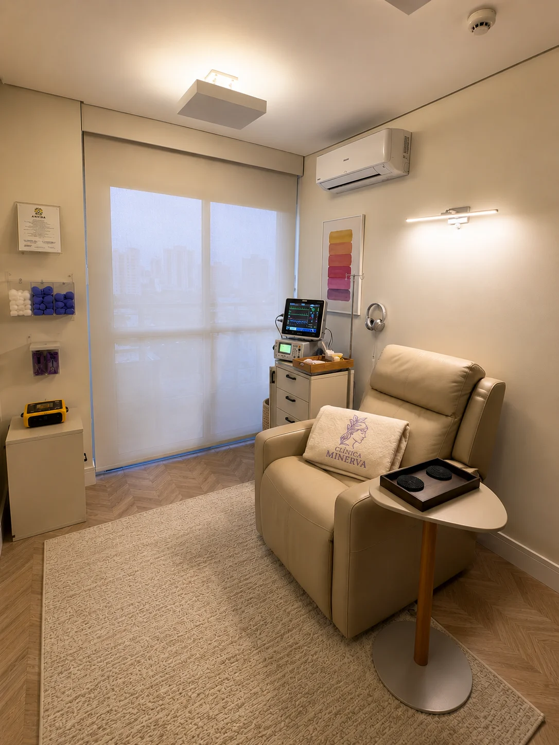Sala de infusão de cetamina