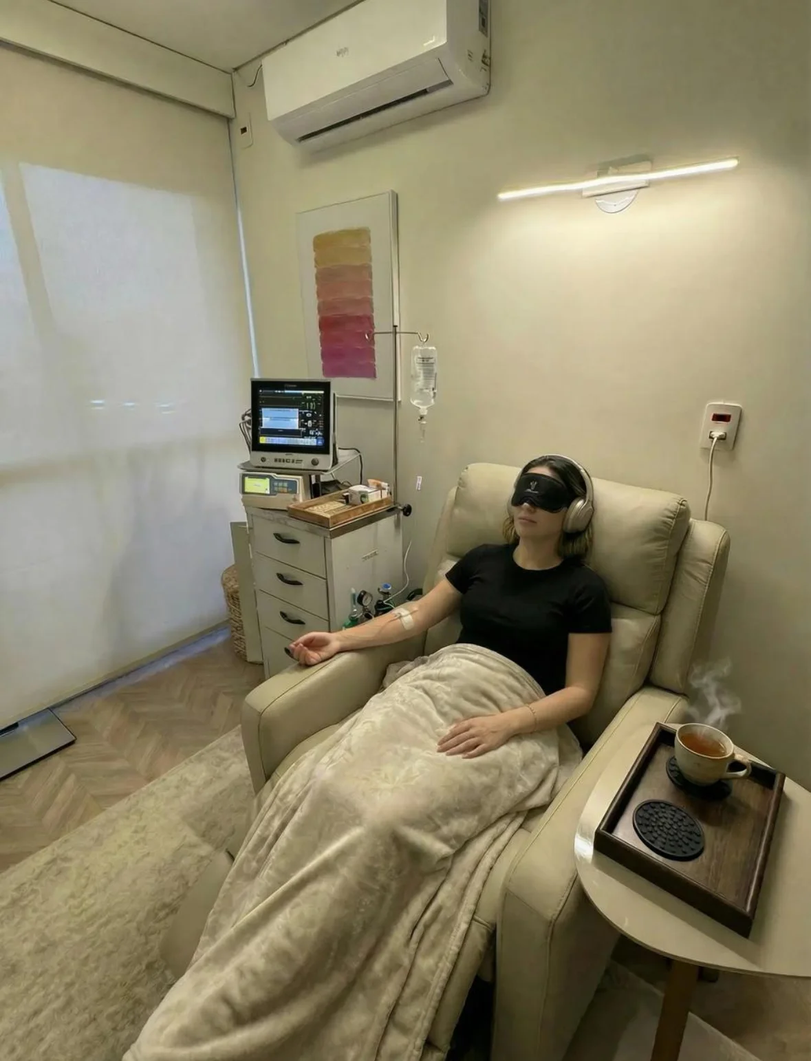 Infraestrutura da Clínica Minerva - ambiente profissional para tratamento psiquiátrico com cetamina